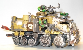 Scratch Built Ork Battlewagon 